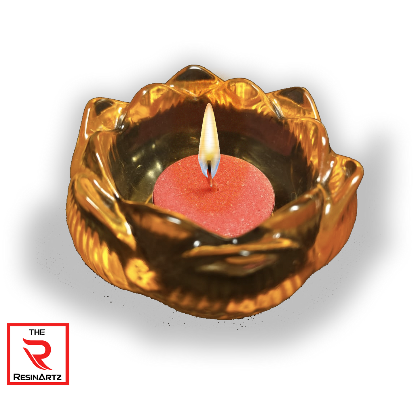 FLOWER Inspired | Tea Light Holder | Epoxy Resin