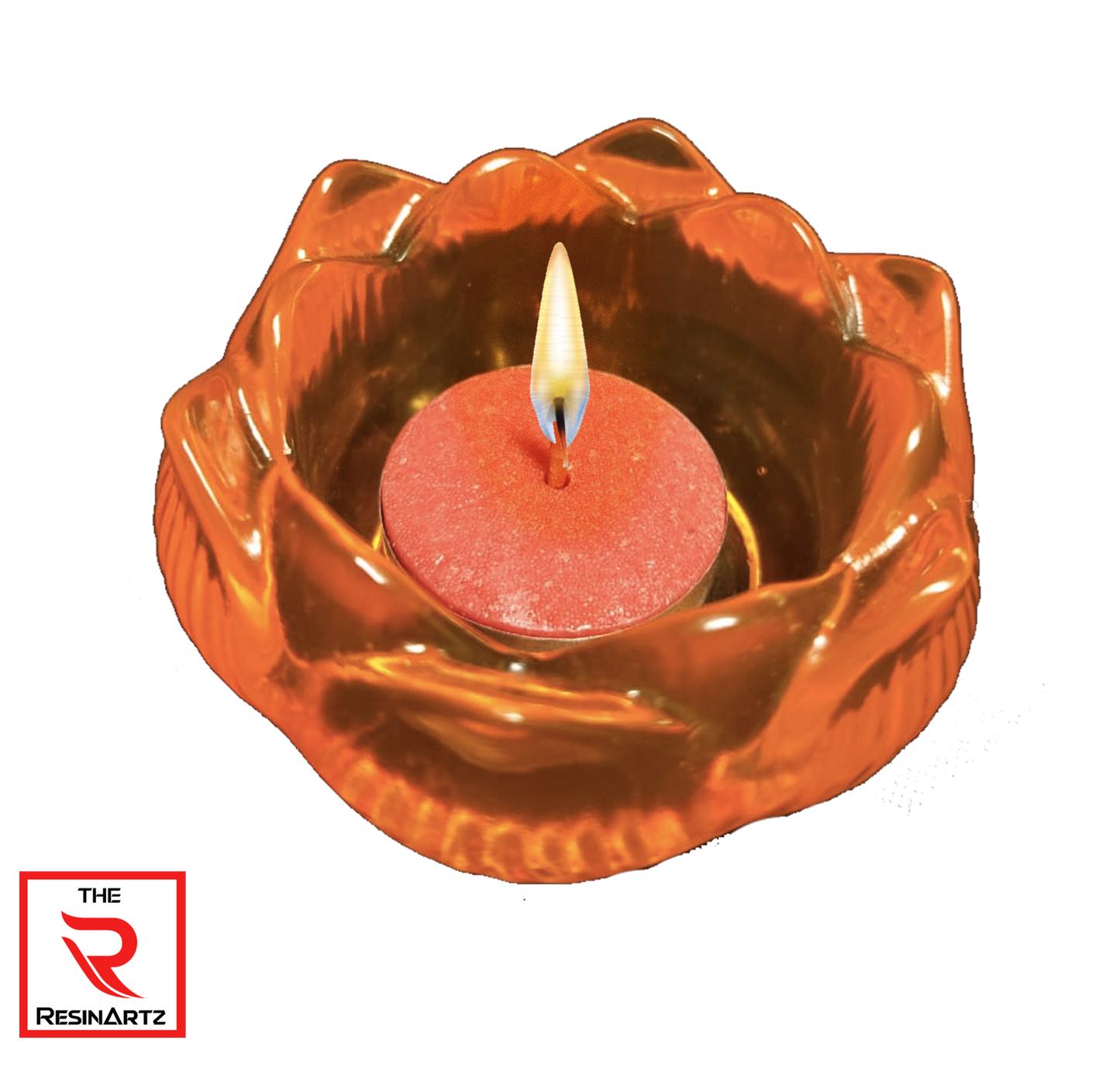 FLOWER Inspired | Tea Light Holder | Epoxy Resin
