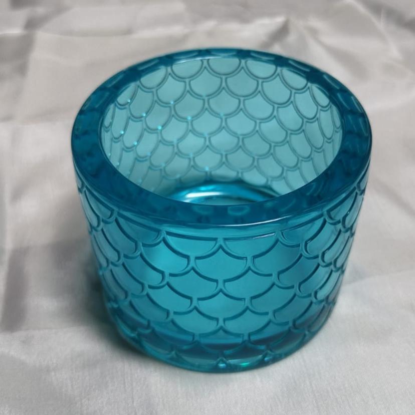 BIG | Cylinderical Planter | Translucent | Epoxy Resin