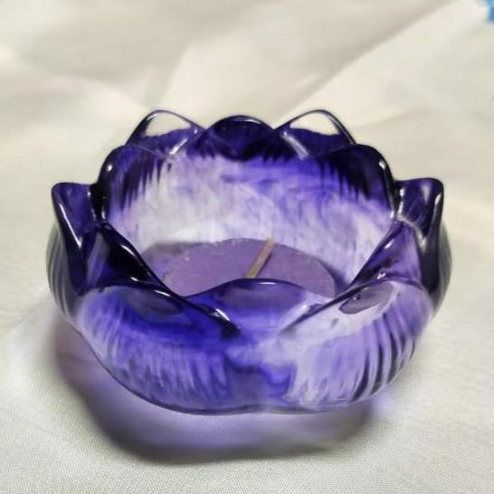 FLOWER Inspired | Tea Light Holder | Epoxy Resin