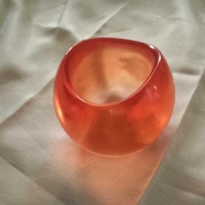 SMALL | Curved Top | Planter | Epoxy Resin