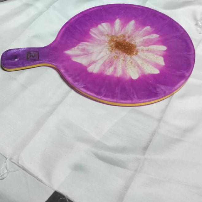 Platter Round Board with Handle| Charcuterie