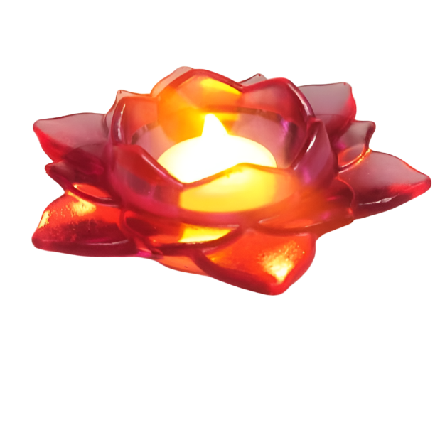 LOTUS Inspired | Tea light Holder | Epoxy Resin