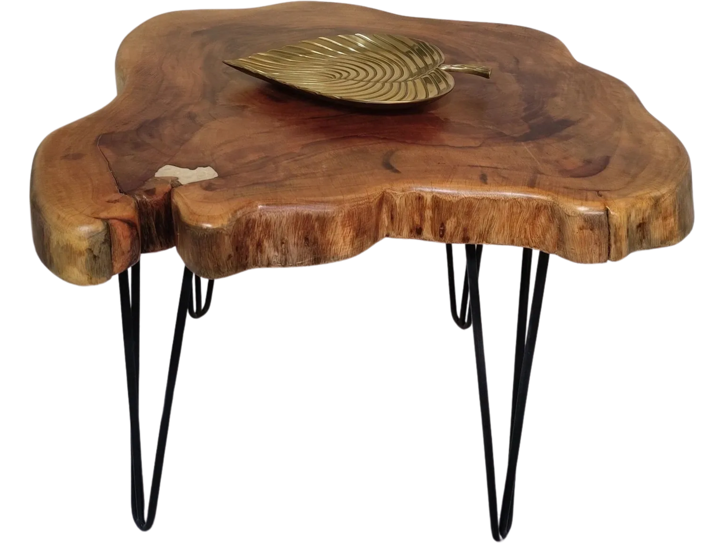 MATTE Wooden LIVE EDGE | Epoxy Resin Central Table