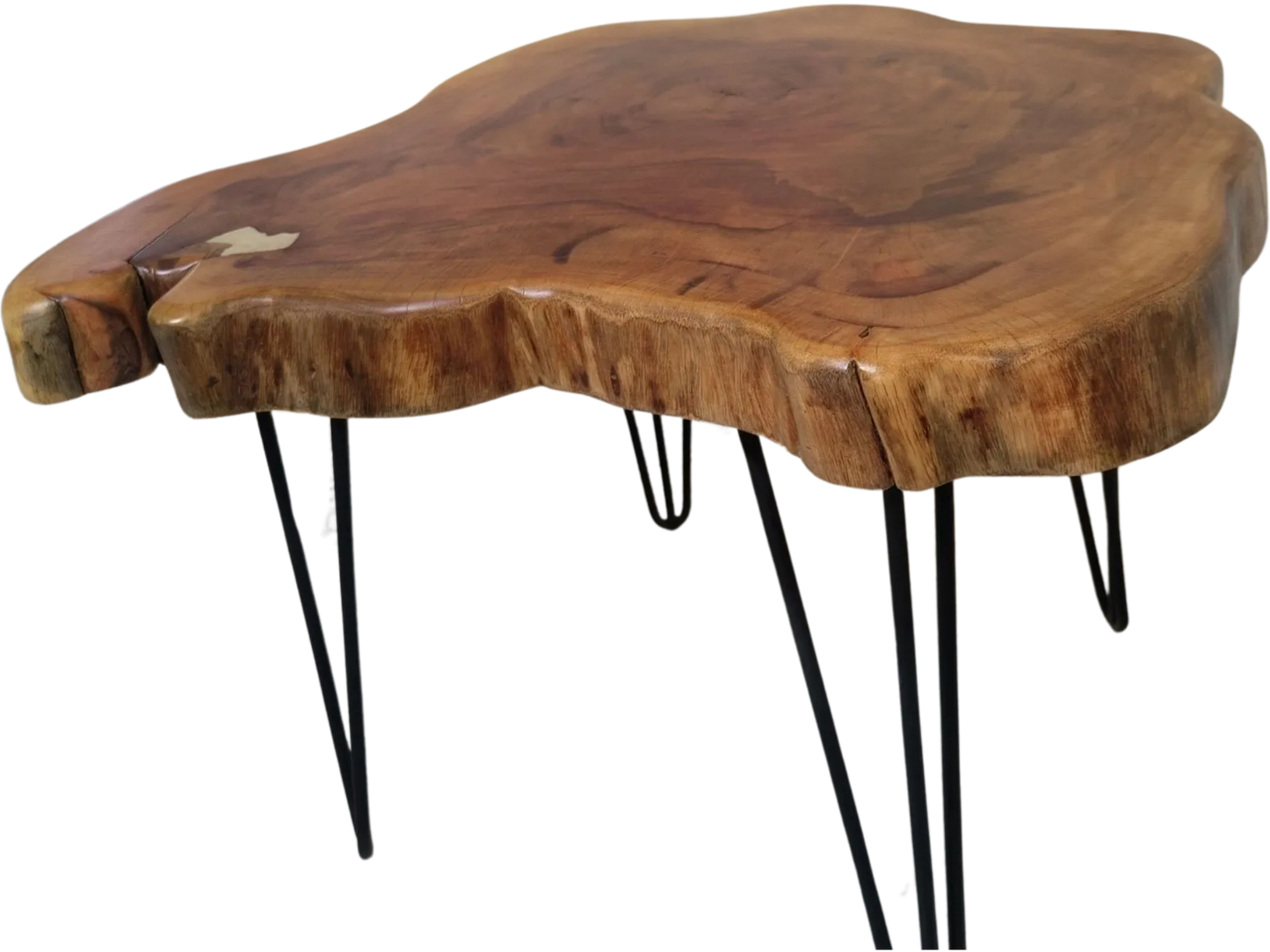 MATTE Wooden LIVE EDGE | Epoxy Resin Central Table