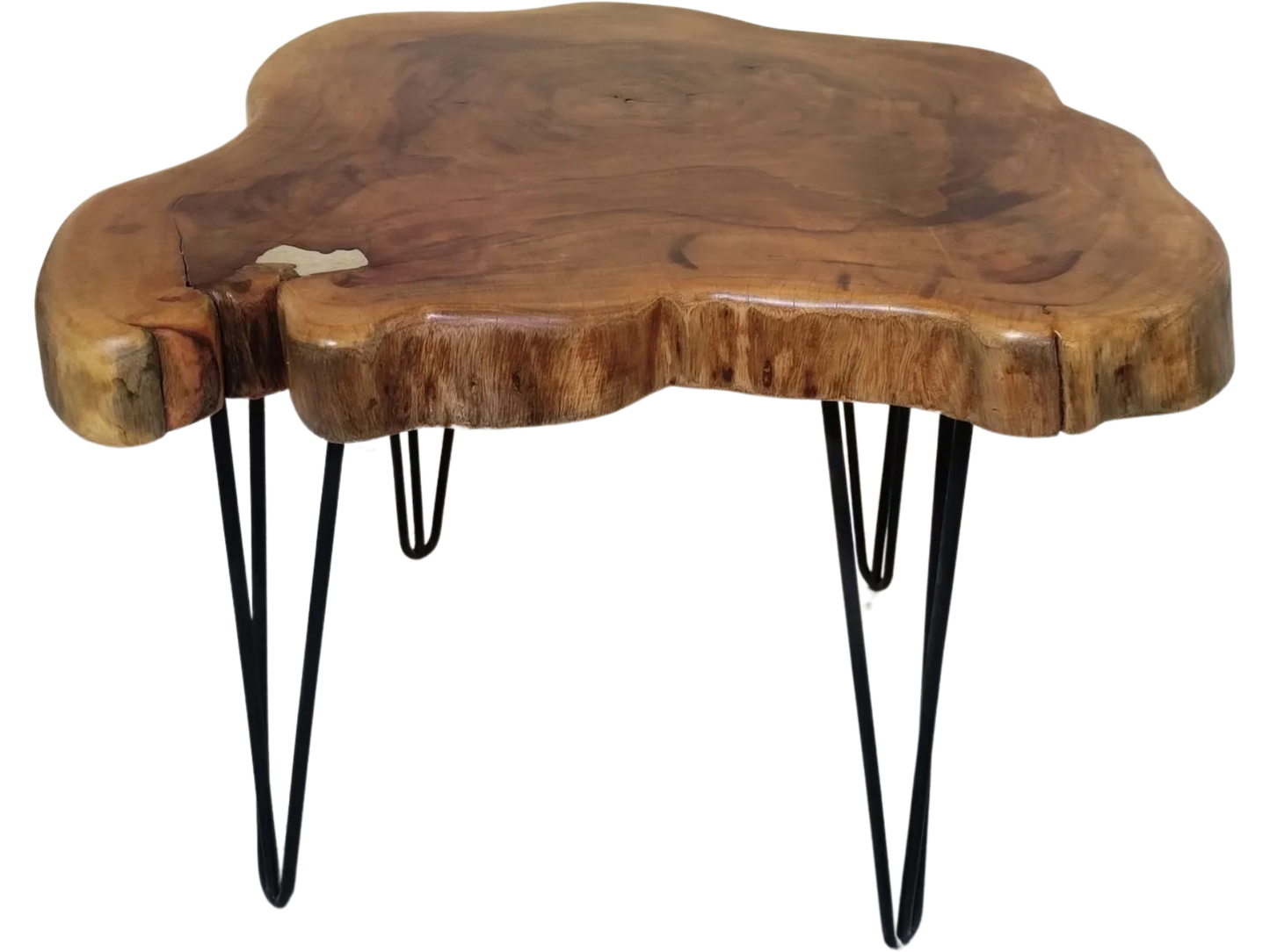 MATTE Wooden LIVE EDGE | Epoxy Resin Central Table