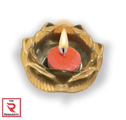 FLOWER Inspired | Tea Light Holder | Epoxy Resin