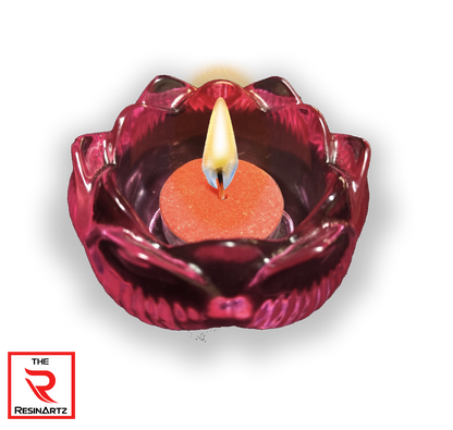 FLOWER Inspired | Tea Light Holder | Epoxy Resin